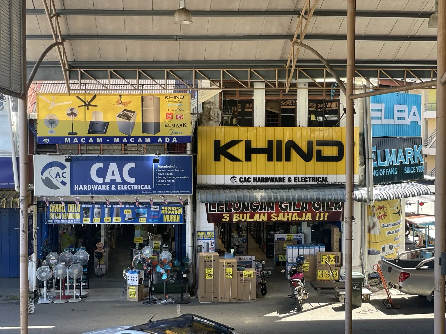 CAC Hardware & Electrical retail shop in Baling, Kedah